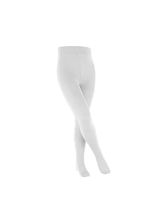 FALKE | Mädchen Strumpfhose COTTON TOUCH thulit | weiss