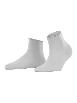 FALKE | Sneaker Socken COTTON TOUCH silver | dunkelblau