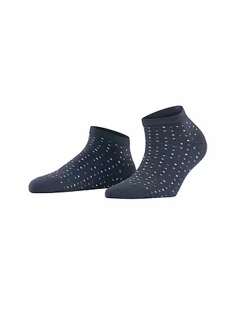 FALKE | Sneaker Socken MULTISPOT black | dunkelblau