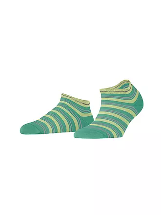 FALKE | Sneaker Socken SMART STRIPE black | grün