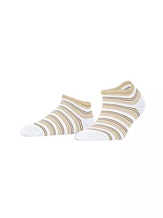 FALKE | Sneaker Socken SMART STRIPE white | grün