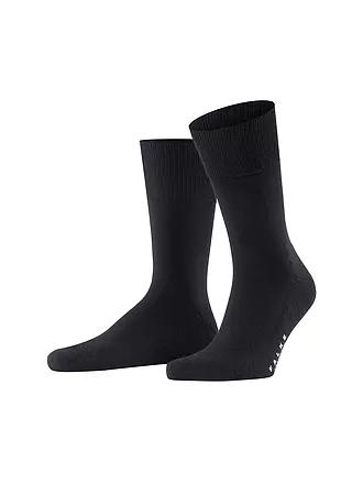 FALKE | Socken AIRPORT PLUS anthracite melange | schwarz