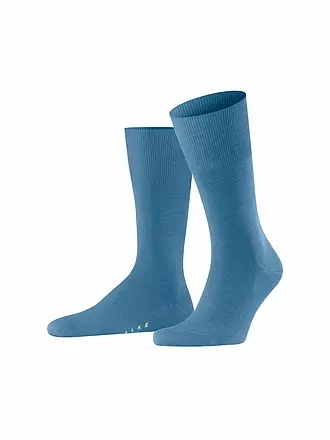 FALKE | Socken AIRPORT pink iris | blau