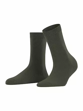 FALKE | Socken COSY WOOL amber | olive