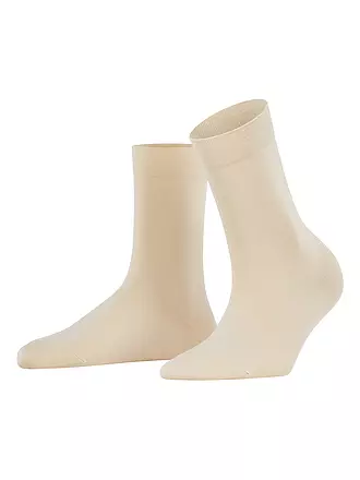 FALKE | Socken COTTON TOUCH ananas | creme