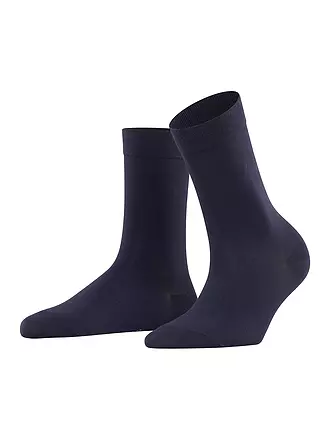 FALKE | Socken COTTON TOUCH platinium | dunkelblau