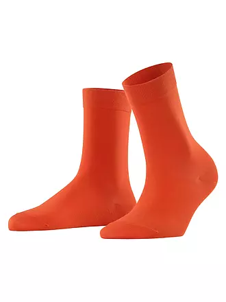 FALKE | Socken COTTON TOUCH platinium | rot