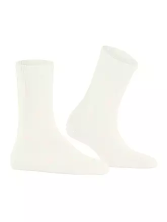 FALKE | Socken DISTRESSED black | creme