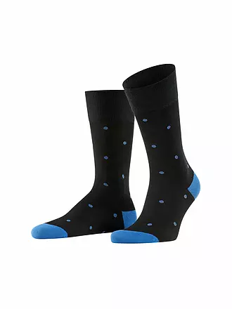 FALKE | Socken Dot anthracite mel. | schwarz