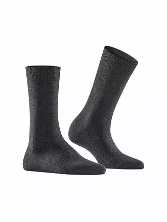 FALKE | Socken FAMILY scarlet | grau