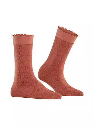 FALKE | Socken HOARDING HONEY flintstone | orange