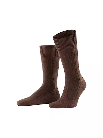 FALKE | Socken LHASA RIB anthara mel | braun