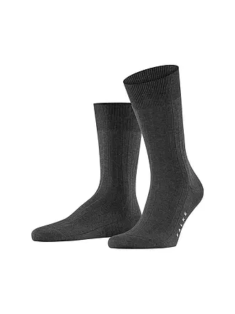 FALKE | Socken MILANO anthracite melange | 