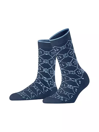 FALKE | Socken RETRO SENSATION forest | blau