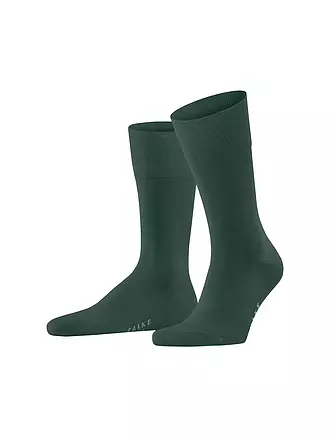 FALKE | Socken TIAGO hunter green | beige