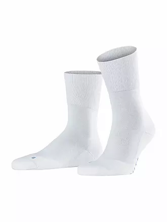 FALKE | Socken white | blau