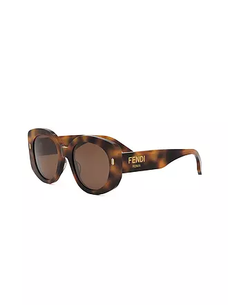 FENDI | FENDI Roma havana runde Sonnenbrille | 