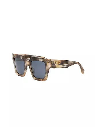 FENDI | FENDI Roma havanabraune eckige Sonnenbrille | braun