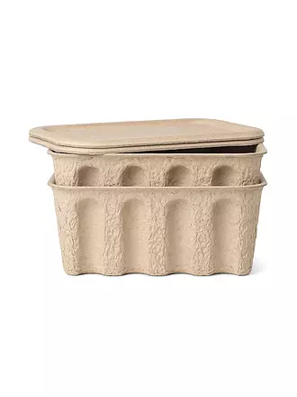 FERM LIVING | Aufbewahrungsbox Set Paper Pulp Small 2 Stk  | 