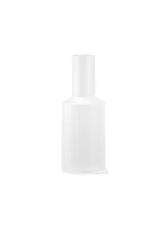 FERM LIVING | Karaffe RIPPLE 1l Frosted | weiss