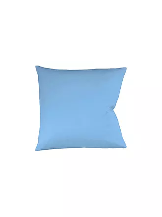 FLEURESSE | Satin Kissenbezug Royal Uni 2er 40x40cm Creme | hellblau