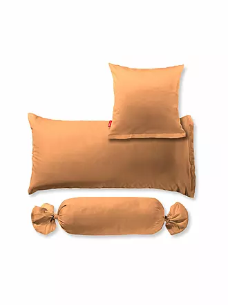 FLEURESSE | Satin Kissenbezug Royal Uni 2er 40x40cm Olive | gelb