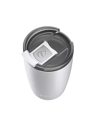 FLSK | Isolierbecher - Thermosbecher CUP Coffee to go-Becher 0,35l Winterberry | weiss