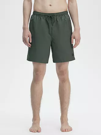 FRED PERRY | Badeshorts | olive