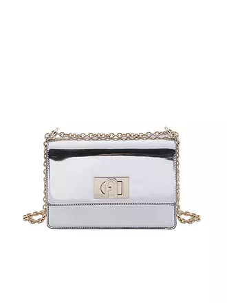 FURLA | Ledertasche - Mini Bag 1927 | silber