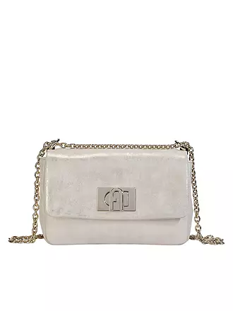 FURLA | Ledertasche - Mini Bag 1927 | silber