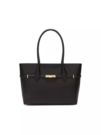 FURLA | Ledertasche - Shopper GOCCIA Large | schwarz