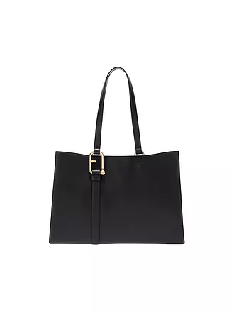 FURLA | Ledertasche - Shopper NUVOLA Large | schwarz