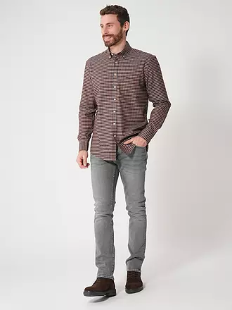 FYNCH HATTON | Hemd Casual Fit | braun