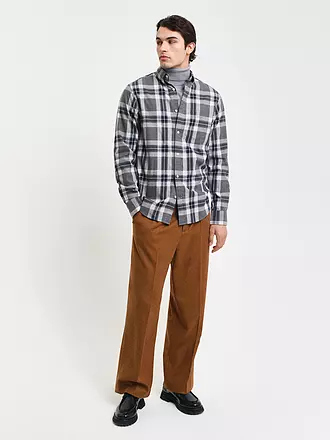 GANT | Flanellhemd Regular Fit | grau