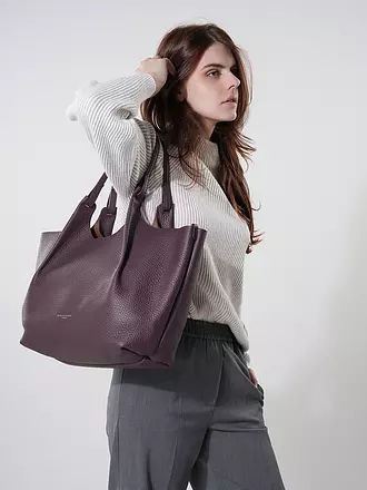 GIANNI CHIARINI | Ledertasche - Hobo Bag DUA | beere