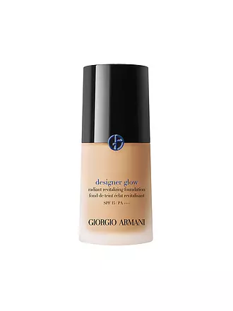 GIORGIO ARMANI COSMETICS |  Designer Glow Foundation 30ml LSF 20 (2) | camel