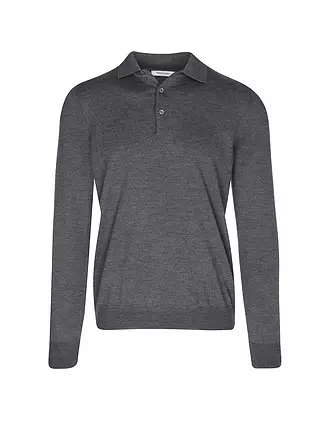 GRAN SASSO | Poloshirt | grau