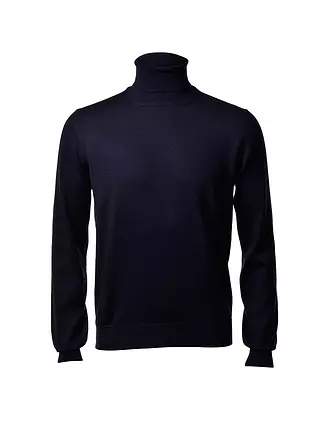 GRAN SASSO | Rollkragenpullover | blau