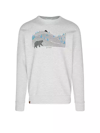 GREENBOMB | Sweater WILD ANIMAL BEARLAND | grau