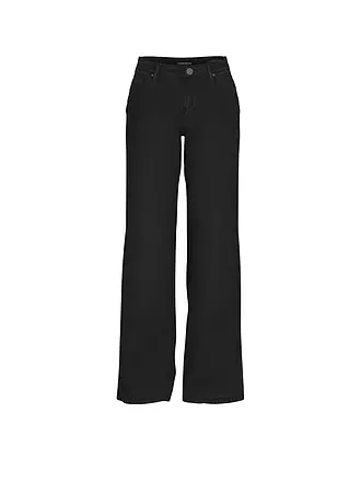 GUESS | Jeans Wide Leg | schwarz