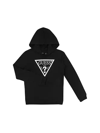 GUESS | Mädchen Kapuzensweater - Hoodie | schwarz