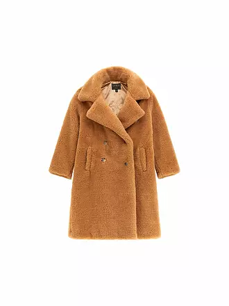 GUESS | Mädchen Mantel in Felloptik SHERPA COAT | beige