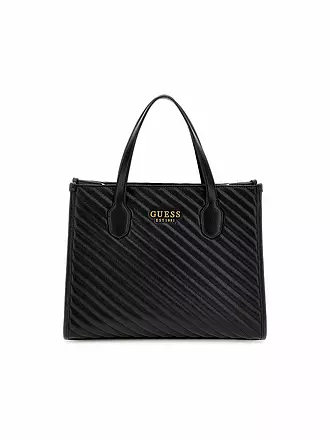 GUESS | Tasche - Tote Bag SILVANA 2 | schwarz