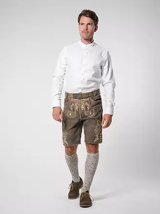 GWEIH & SILK | Lederhose LIAM | beige