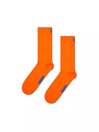 HAPPY SOCKS | Damen Socken SOLID SOCK Gr. 36 - 40 orange | orange