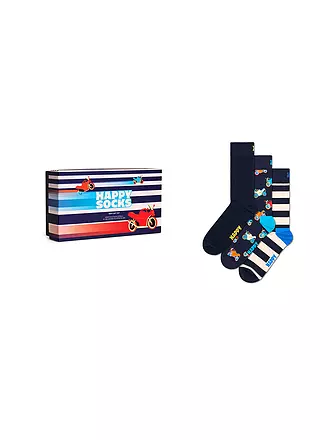 HAPPY SOCKS | Herren Geschenkbox Socken VESPA 3er Pkg 41-46 navy | dunkelblau