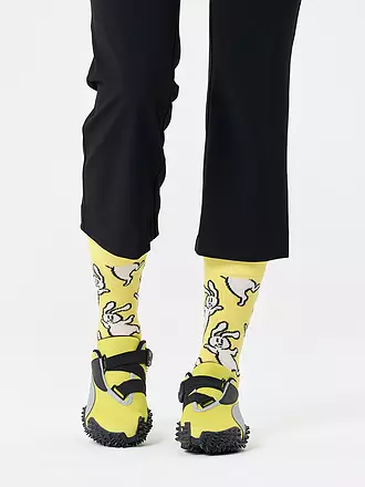 HAPPY SOCKS | Herren Socken BUNNY 41-46 yellow | gelb