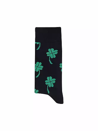 HAPPY SOCKS | Herren Socken Big Luck 41-46 bunt | dunkelblau