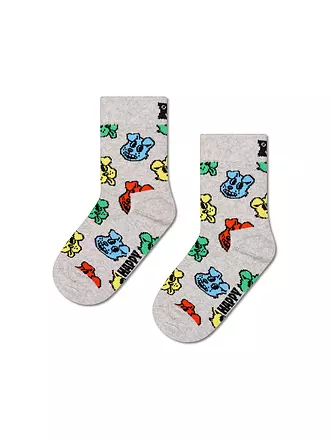 HAPPY SOCKS | Kinder Socken DOGGO grey | hellgrau