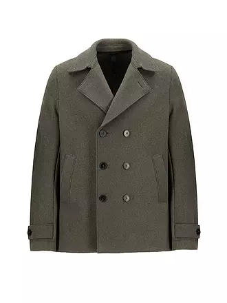 HARRIS WHARF LONDON | Wolljacke | olive